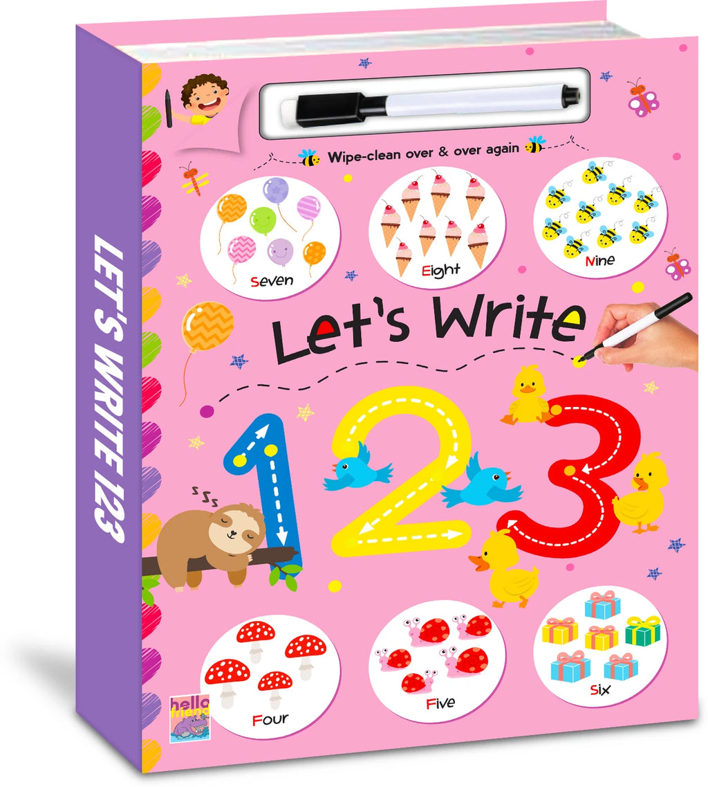 Early Learning Write 123 Alphabet