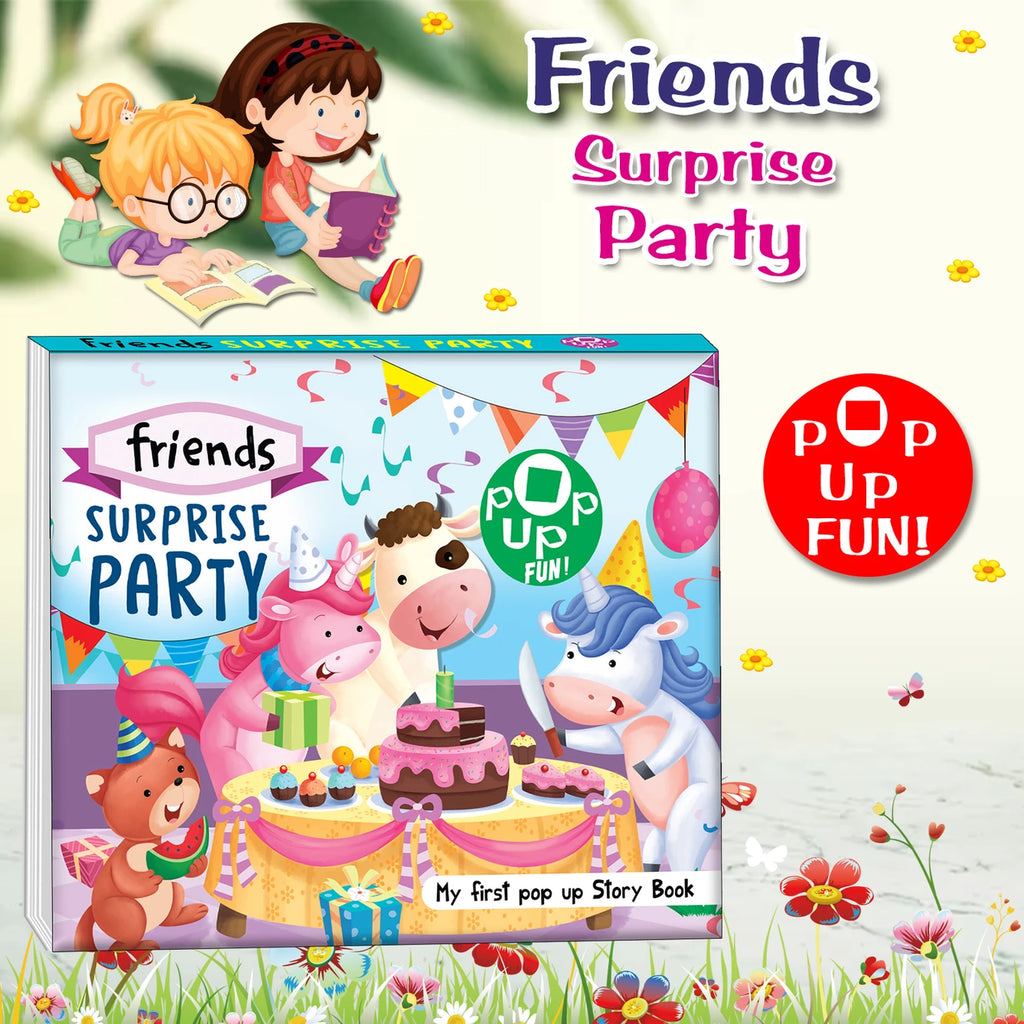 Unicorn Pop Up Story Board Book 5sp
