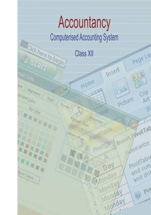 Accountancy Computerised Accounting System Textbook for Class XII (NCERT) Binding
