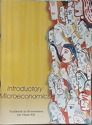 Introductory Microeconomics Textbook in Economics for Class -XII English (NCERT) With Binding