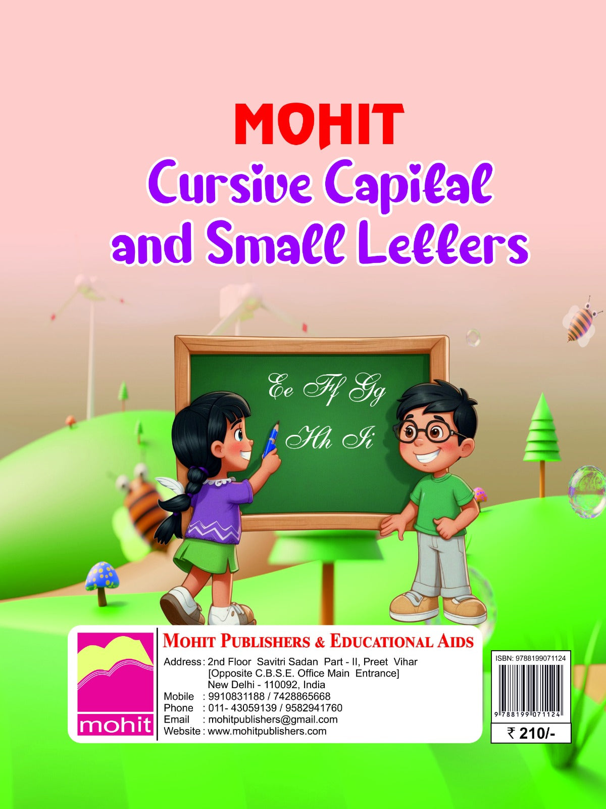 CURSIVE CAPITAL & SMALL LETTERS(UKG)