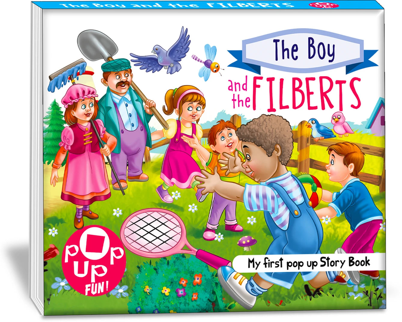Boy & the Flberts Pop Up Story Board Book 5sp