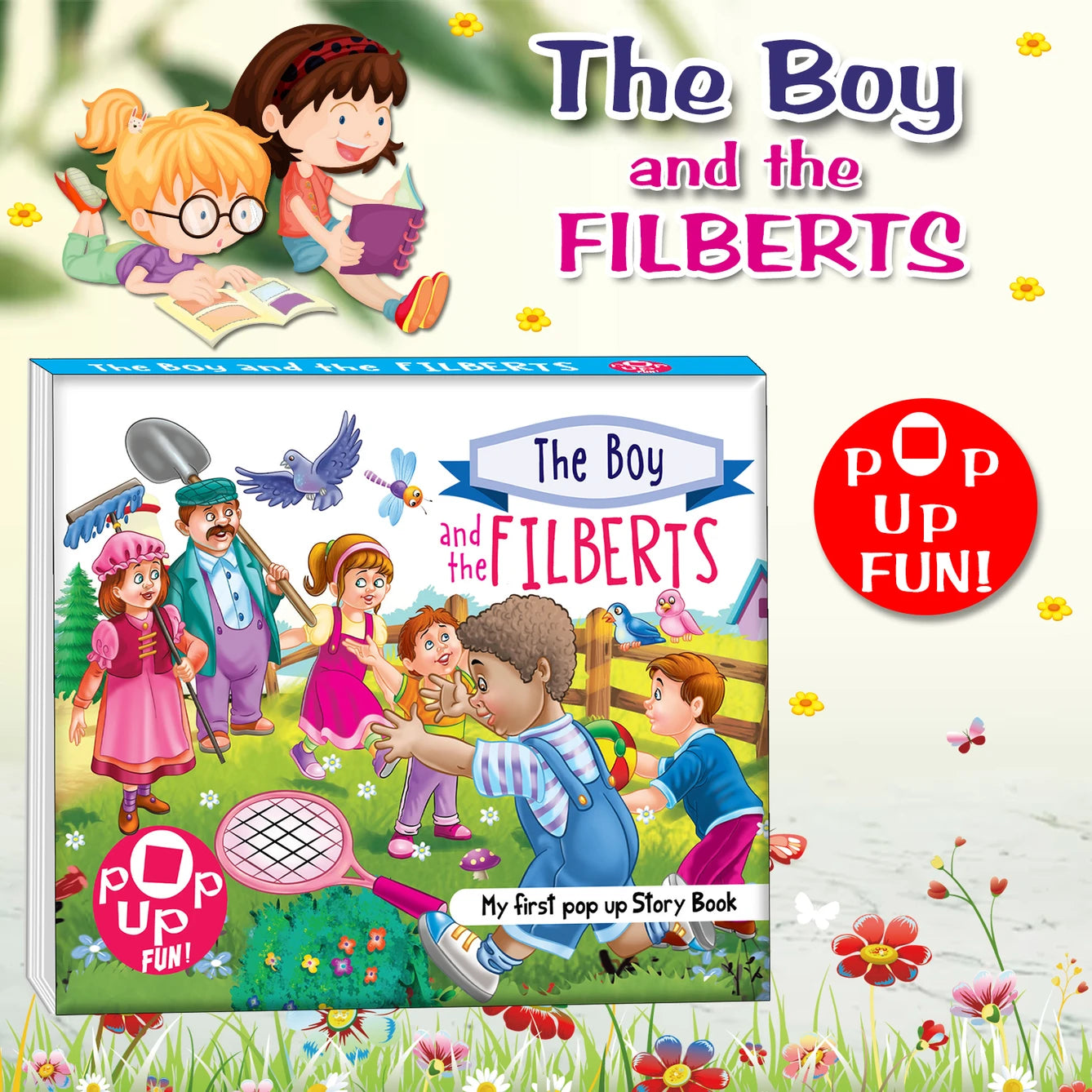 Boy & the Flberts Pop Up Story Board Book 5sp