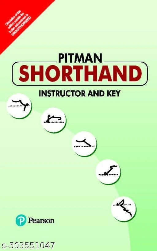 Pitman Shorthand Instructor And Key