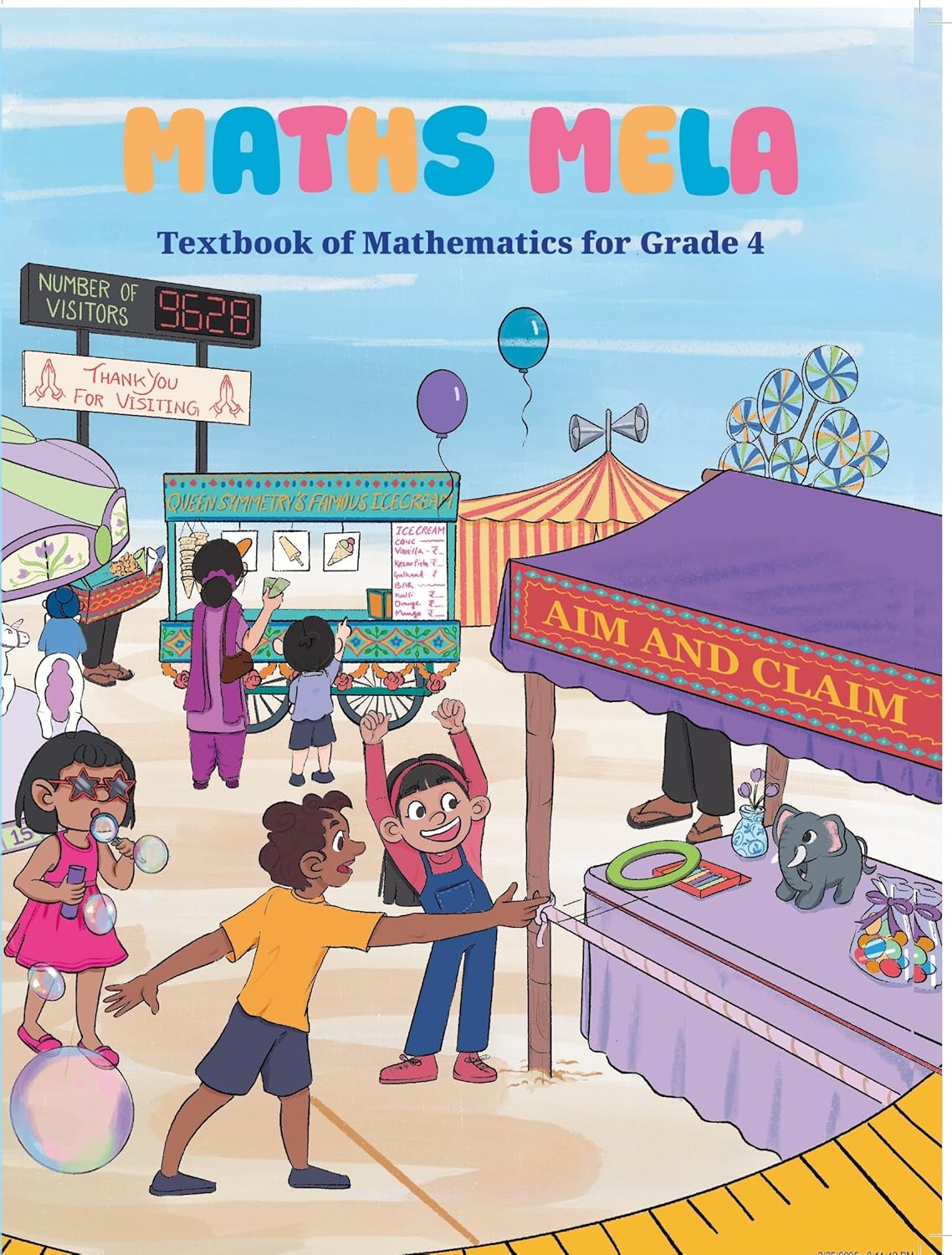 Maths Mela, Textbook of Mathematics for Class 4 (Edition First Edition)