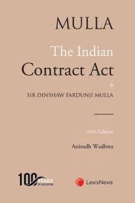 The Indian contract Act (16th Edition) By Mulla