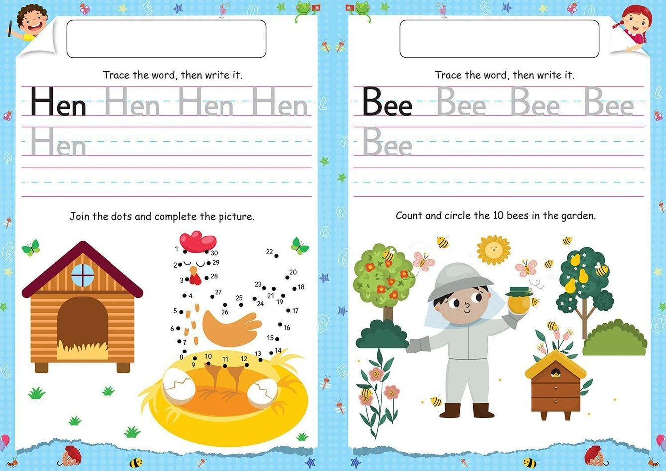 Learning Write First Word