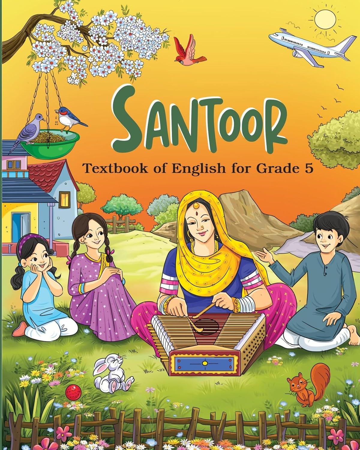 Santoor, Textbook of English for Grade 5 (Edition First Edition)