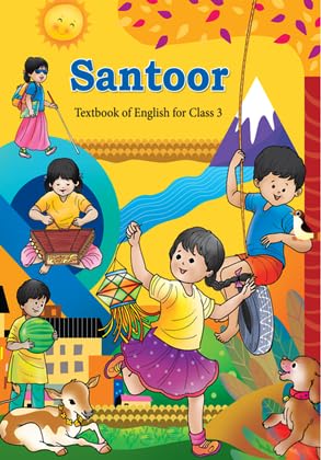 Santoor Textbook of English for Class 3 NCERT