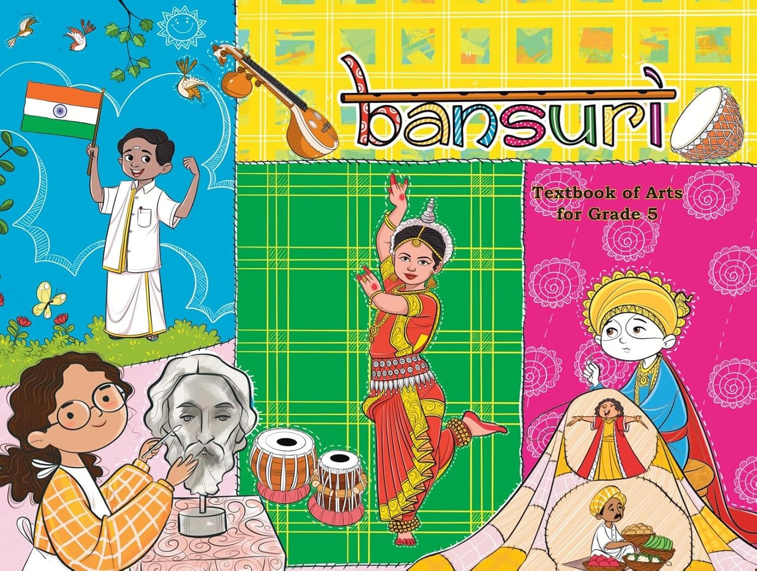 NCERT CLASS 5 Bansuri, Textbook of Arts 537 2025-26 Edition